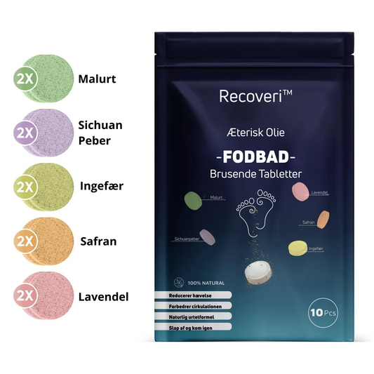 Brusende Fodspa-tabletter